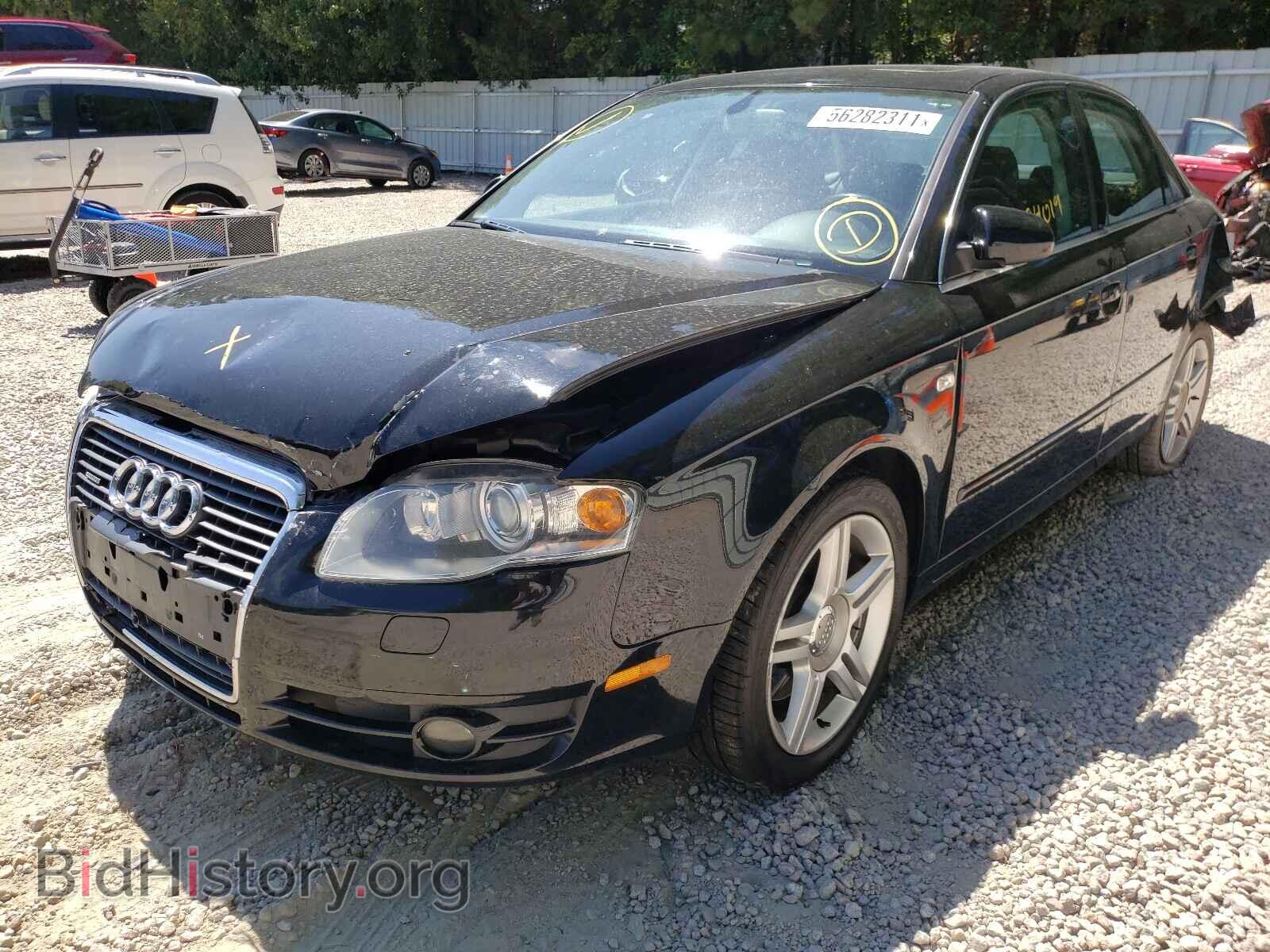 2007 AUDI A4 - VIN: WAUDF78E17A022468 - Фото 2