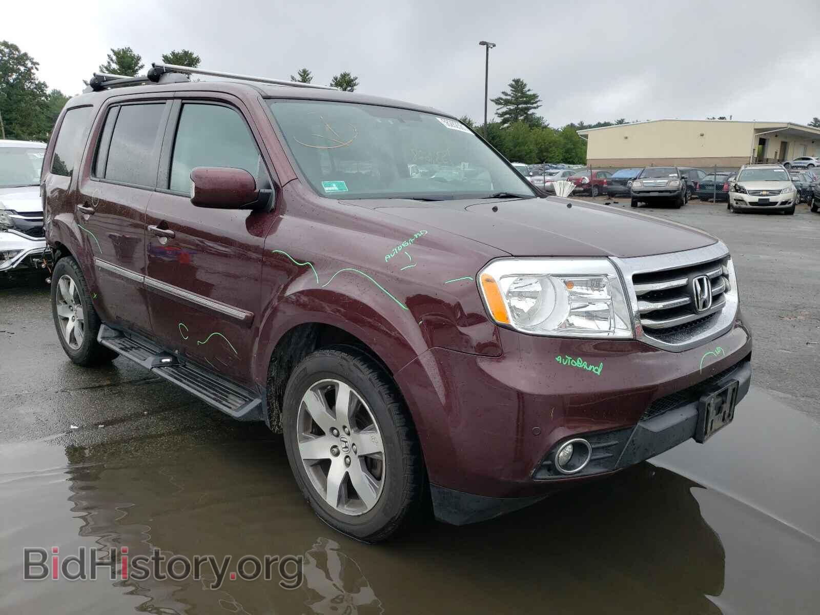 Photo 5FNYF4H99DB072687 - HONDA PILOT 2013