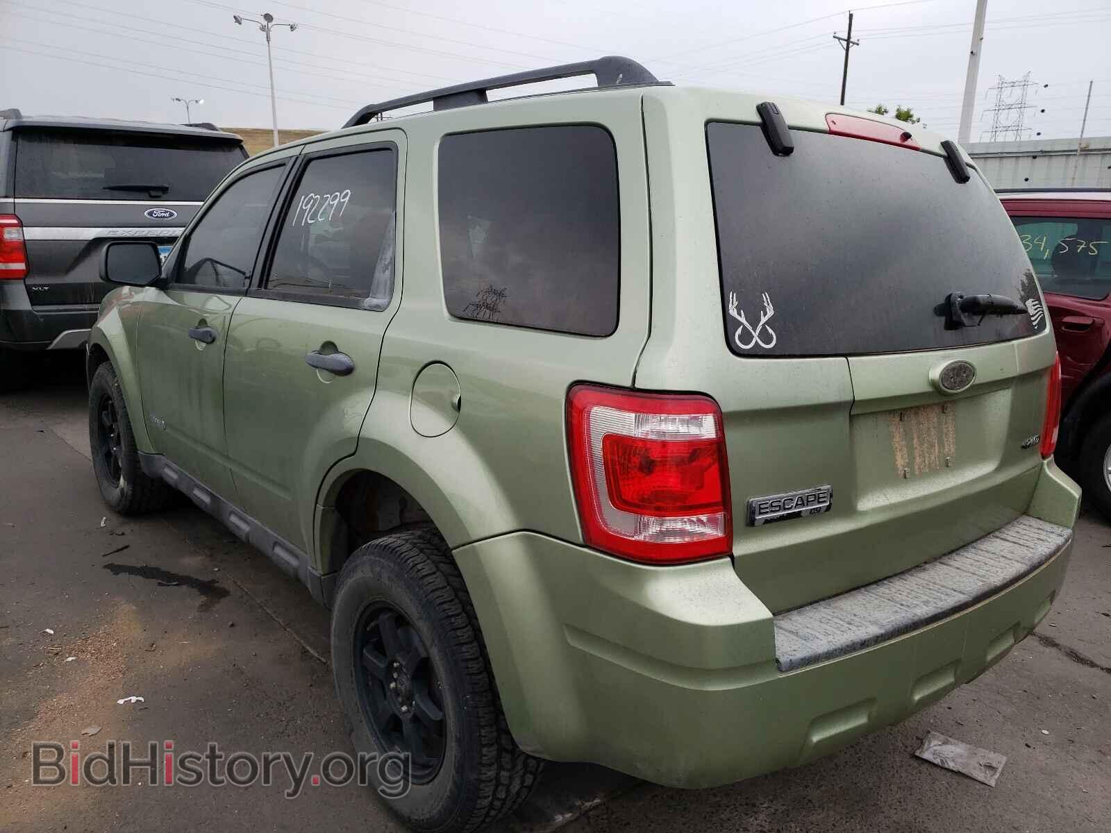 2008 FORD ESCAPE - VIN: 1FMCU93108KC05923 - Фото 3