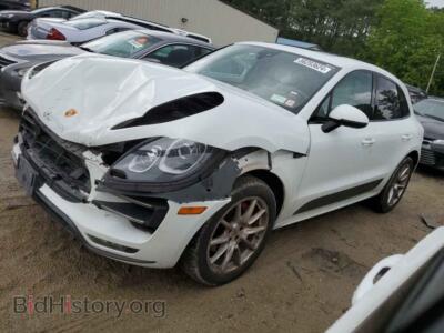 2017 Porsche MACAN Turbo, white — VIN WP1AF2A59HLB60492, Copart