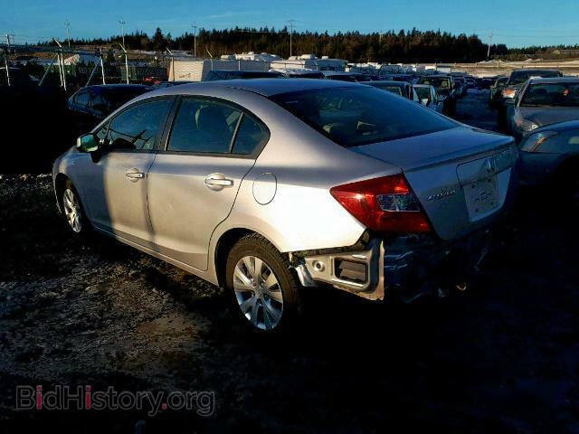 2012 HONDA CIVIC LX - VIN: 2HGFB2F48CH114713 - Фото 3