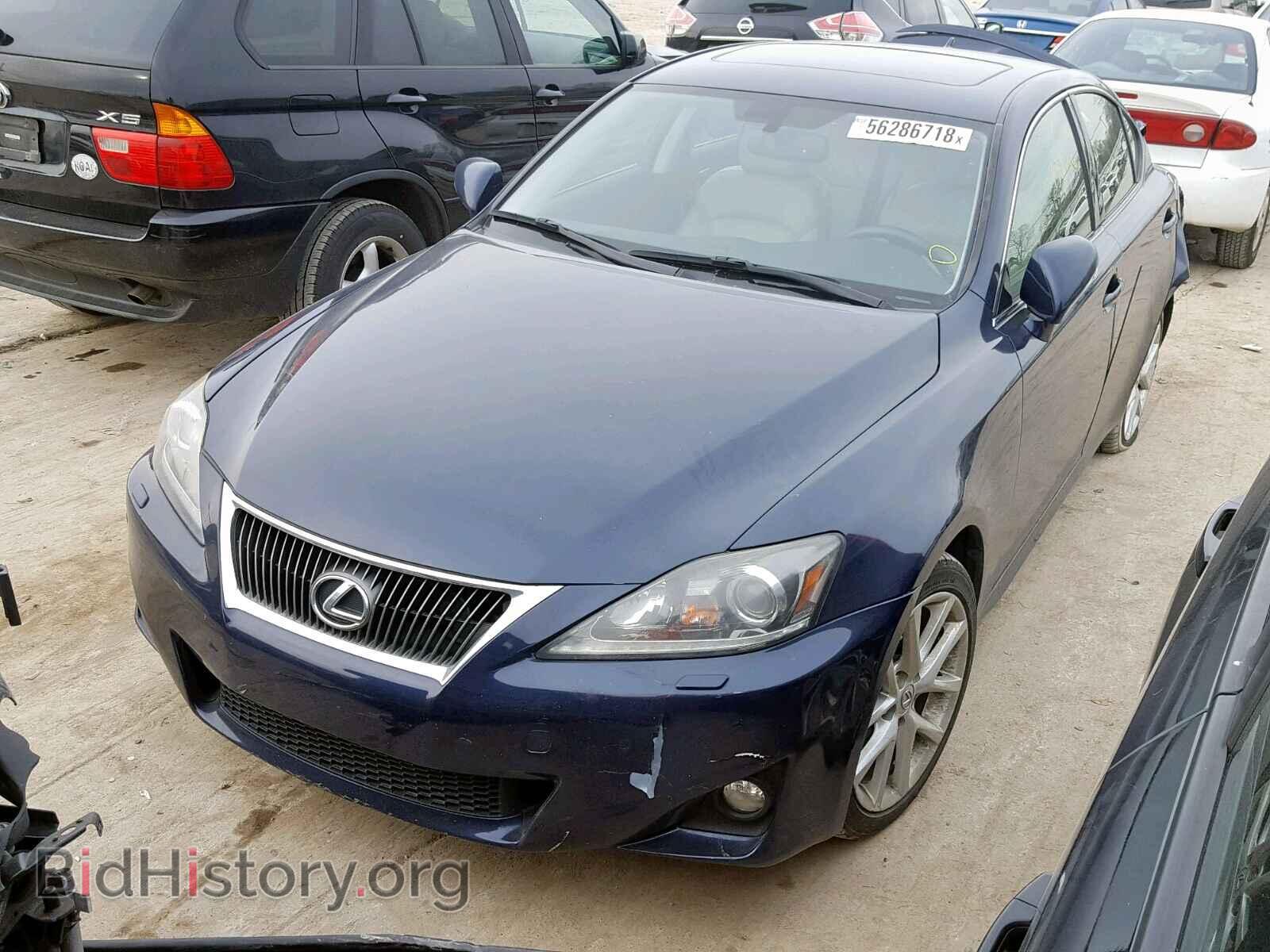 2012 LEXUS IS 250 - VIN: JTHCF5C23C5058423 - Фото 2