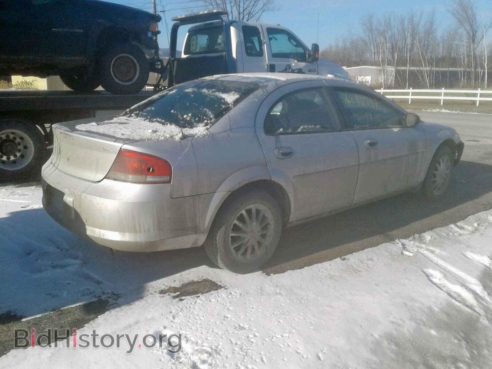 2003 CHRYSLER SEBRING - VIN: 1C3EL46X53N593228 - Фото 4