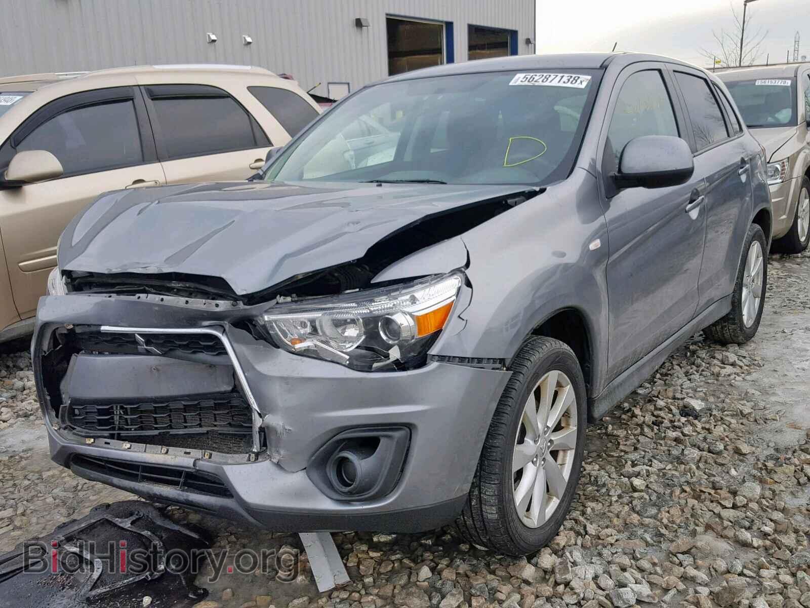 2014 MITSUBISHI OUTLANDER - VIN: 4A4AR3AUXEE029859 - Фото 2