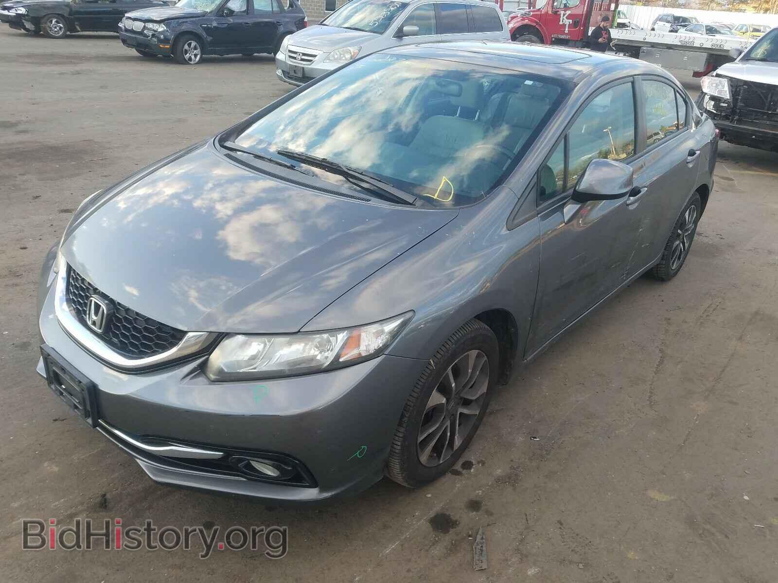 2013 HONDA CIVIC - VIN: 2HGFB2F97DH503114 - Фото 2