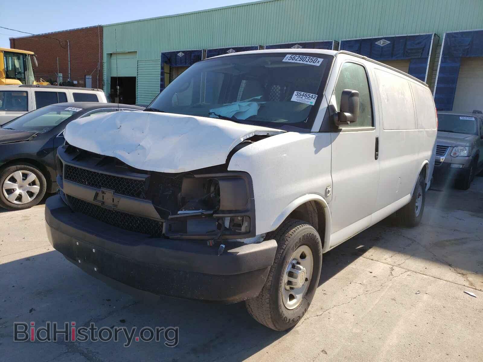 2012 CHEVROLET EXPRESS - VIN: 1GCWGFCA3C1197547 - Фото 2