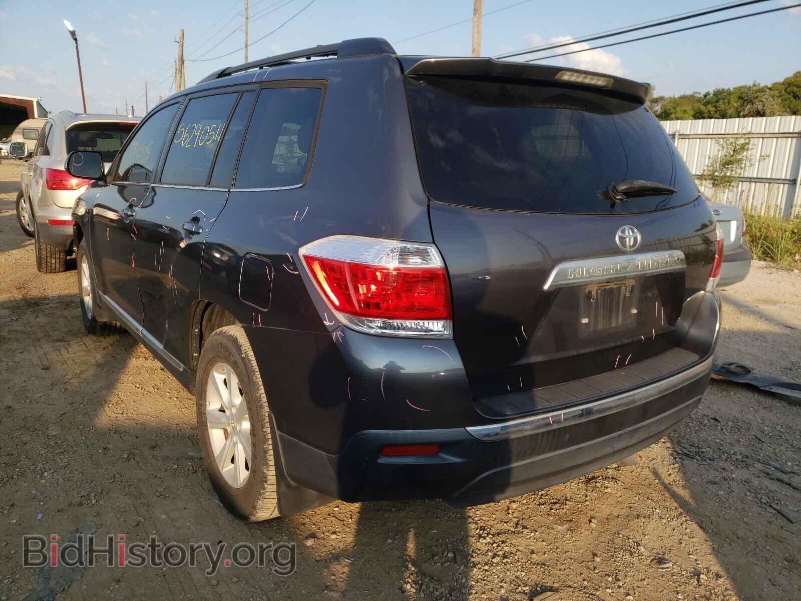 2013 TOYOTA HIGHLANDER - VIN: 5TDZK3EH8DS113375 - Фото 3