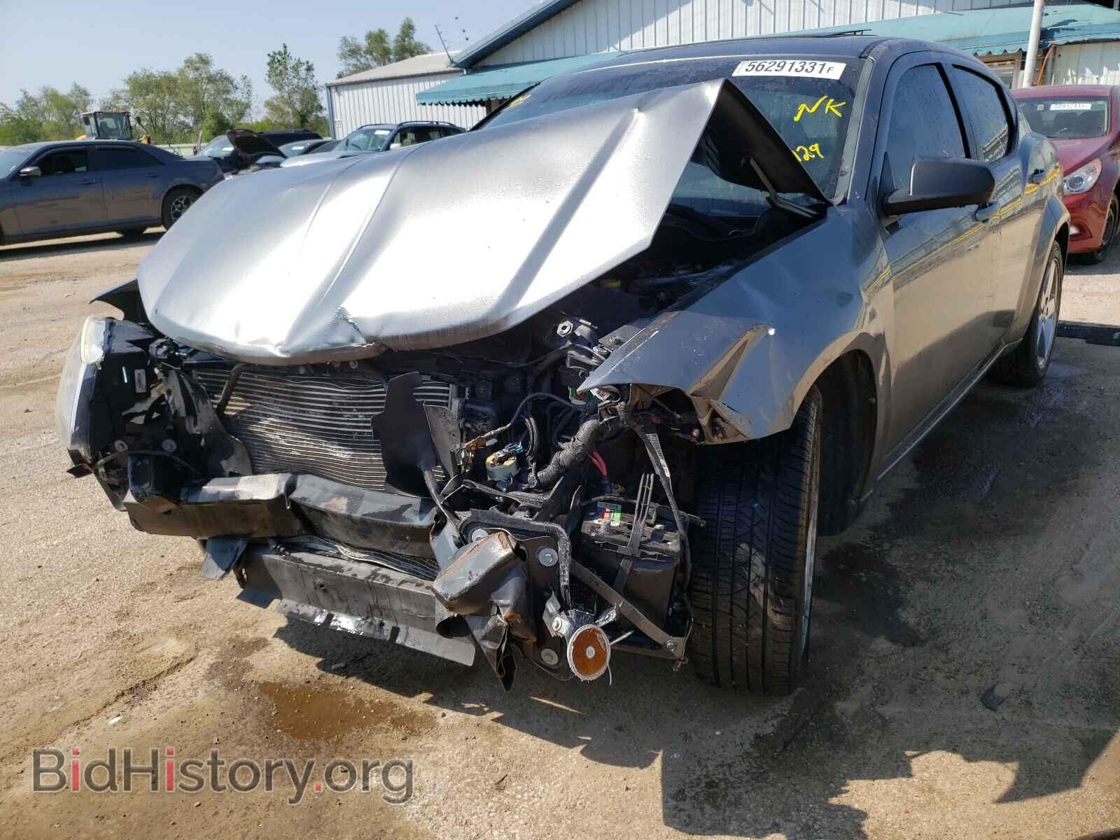 2013 DODGE AVENGER - VIN: 1C3CDZAG2DN751129 - Фото 2