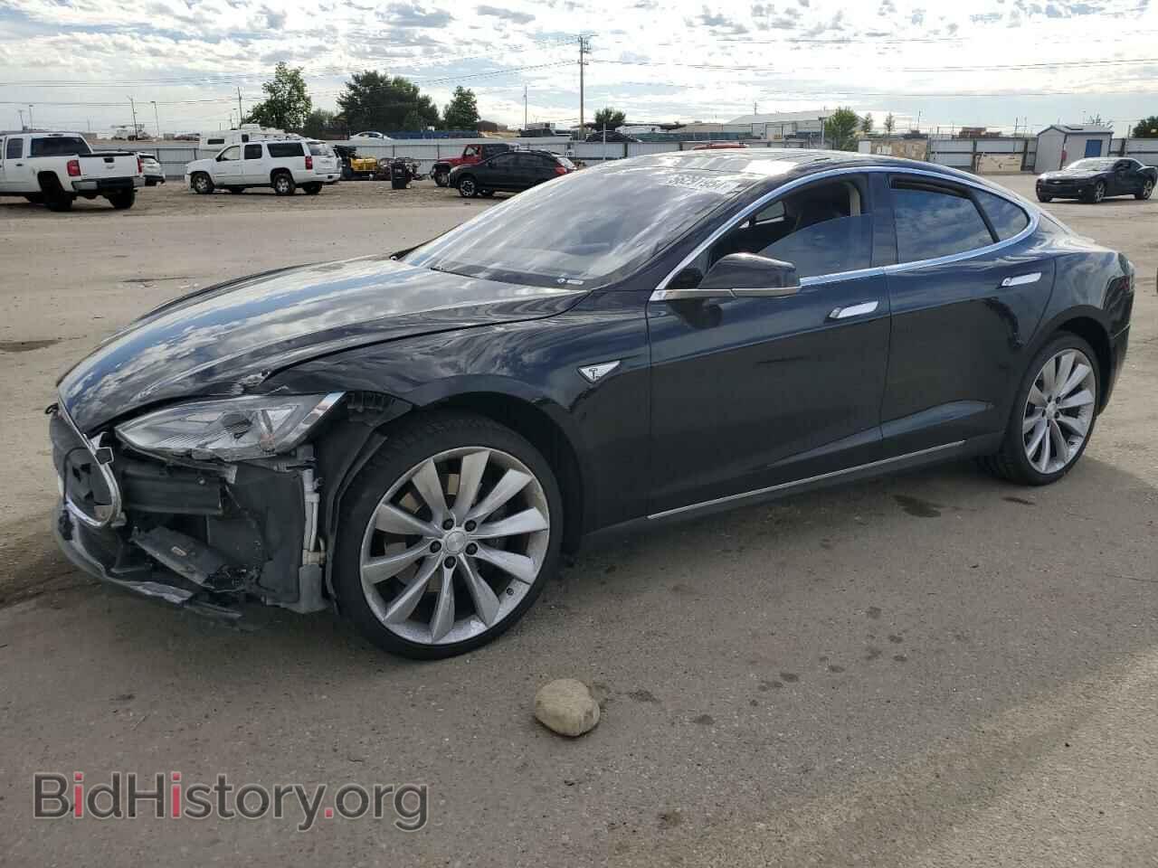 Photo 5YJSA1DP7DFP17053 - TESLA MODEL S 2013