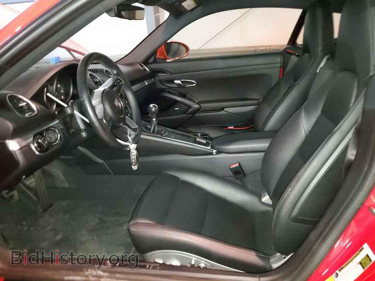 2017 PORSCHE CAYMAN - VIN: WP0AA2A84HS270611 - Фото 7