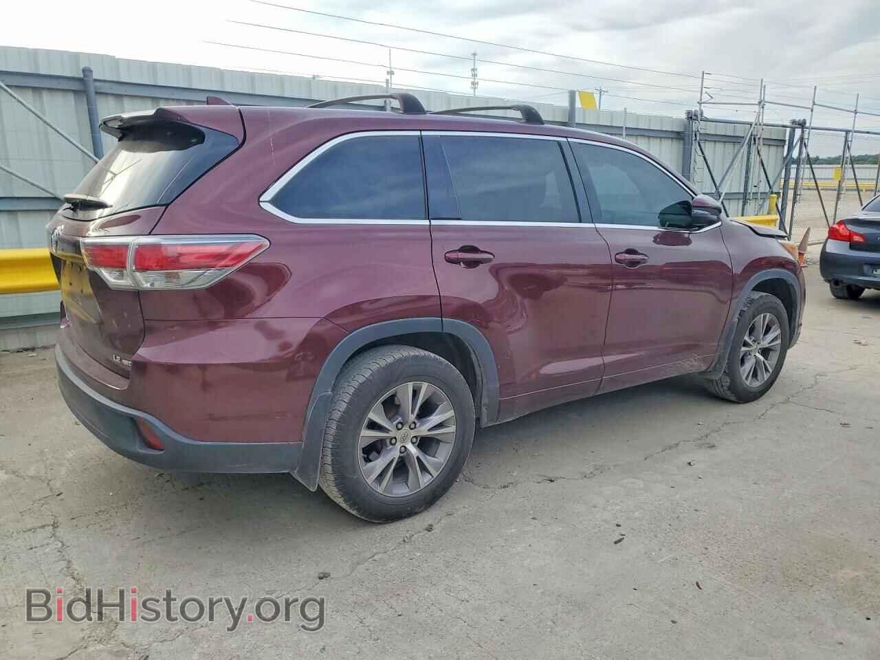 2015 TOYOTA HIGHLANDER - VIN: 5TDBKRFH7FS076101 - Photo 3