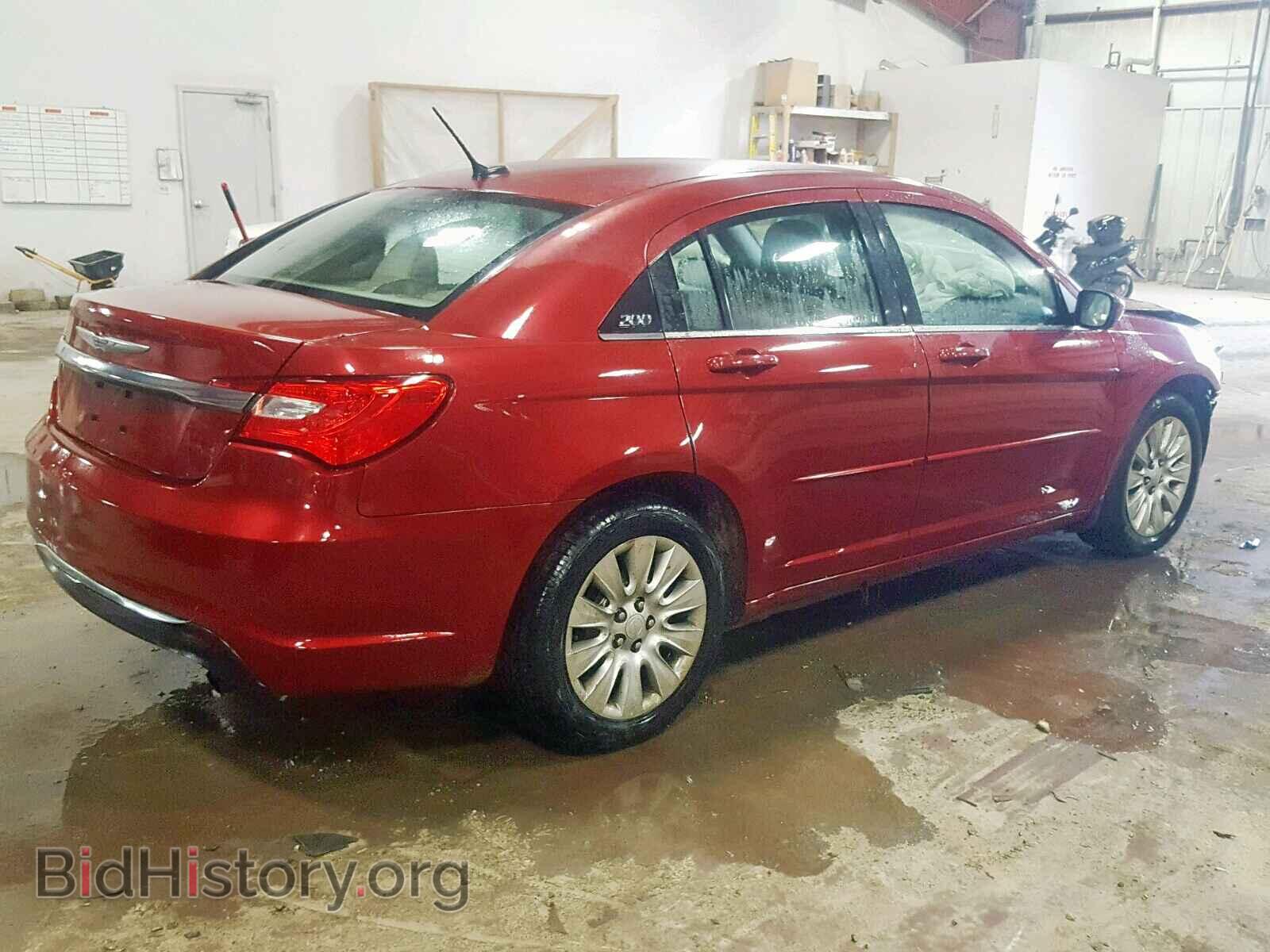 2013 CHRYSLER 200 - VIN: 1C3CCBAB1DN608462 - Фото 4