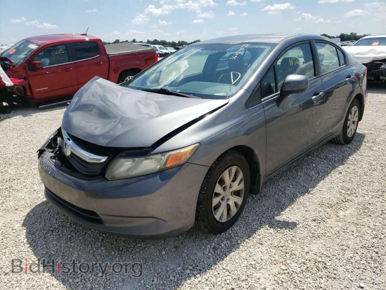 2012 HONDA CIVIC - VIN: 19XFB2F55CE089627 - Фото 2