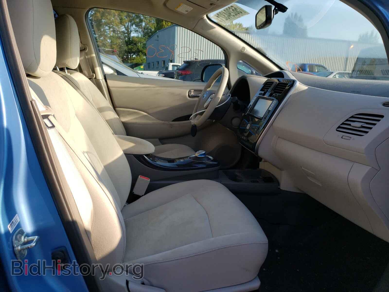 2012 NISSAN LEAF - VIN: JN1AZ0CP5CT021211 - Фото 5