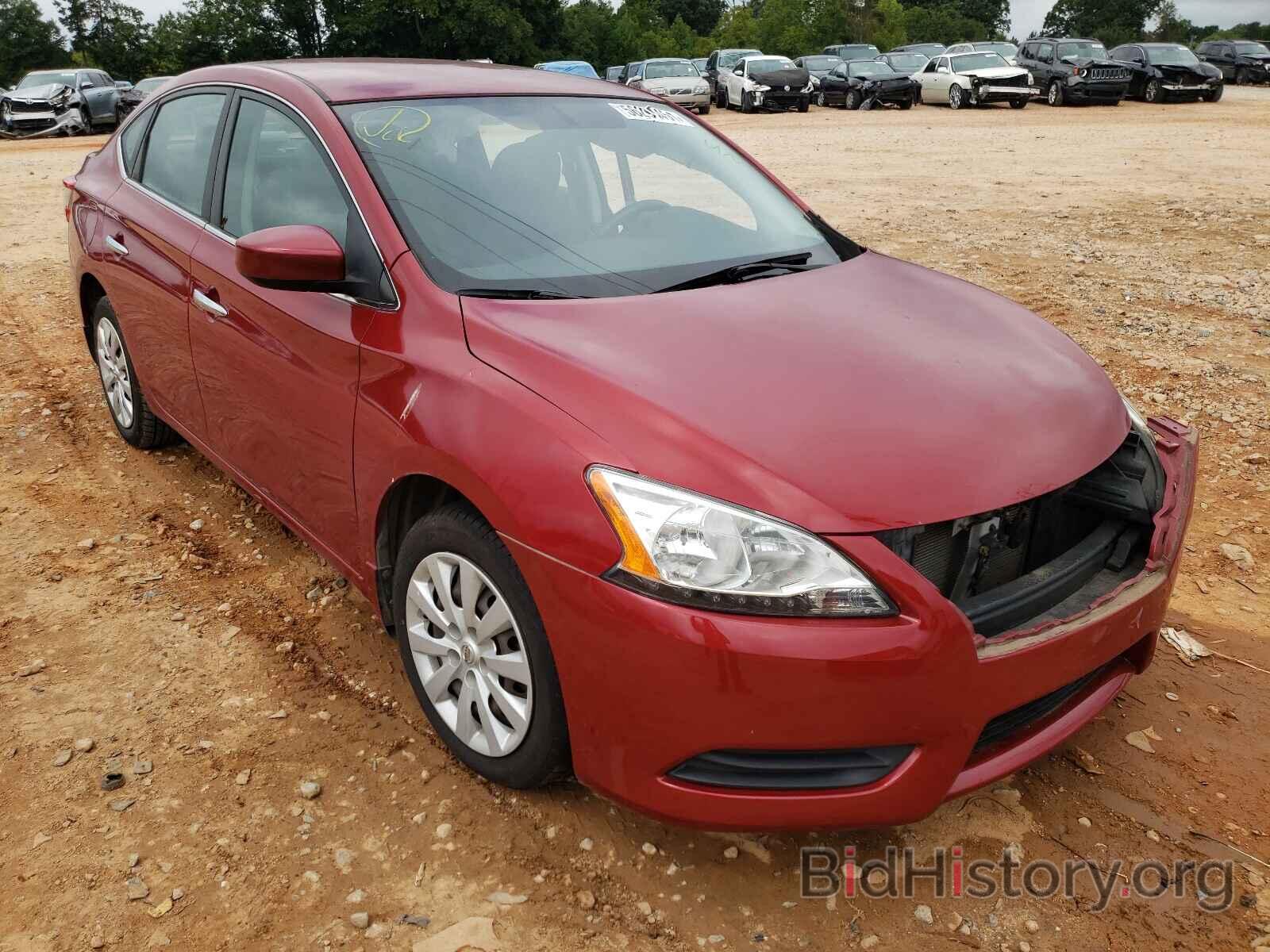 Photo 3N1AB7APXDL781222 - NISSAN SENTRA 2013