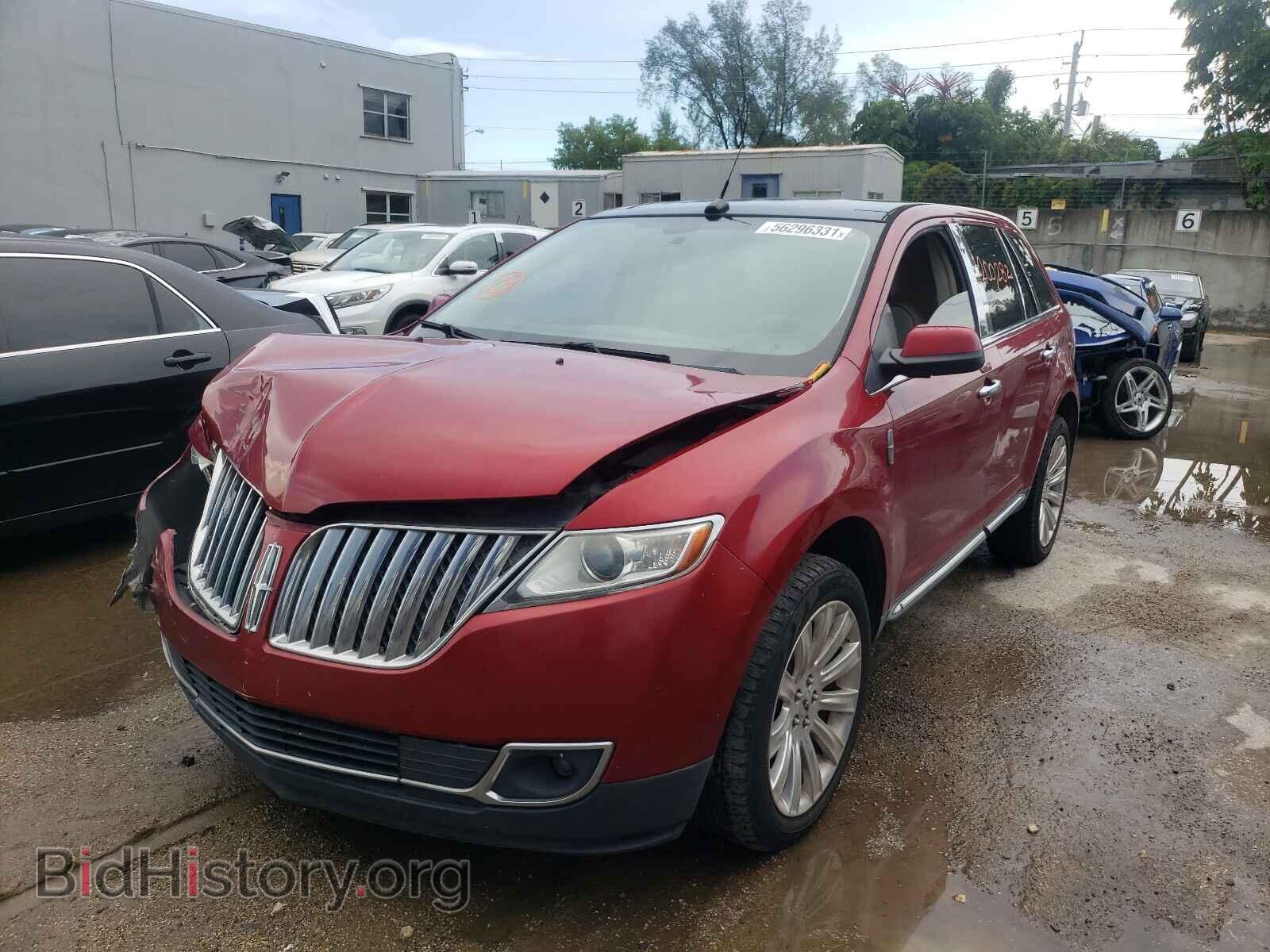 2013 LINCOLN MKX - VIN: 2LMDJ6JK6DBL03676 - Фото 2