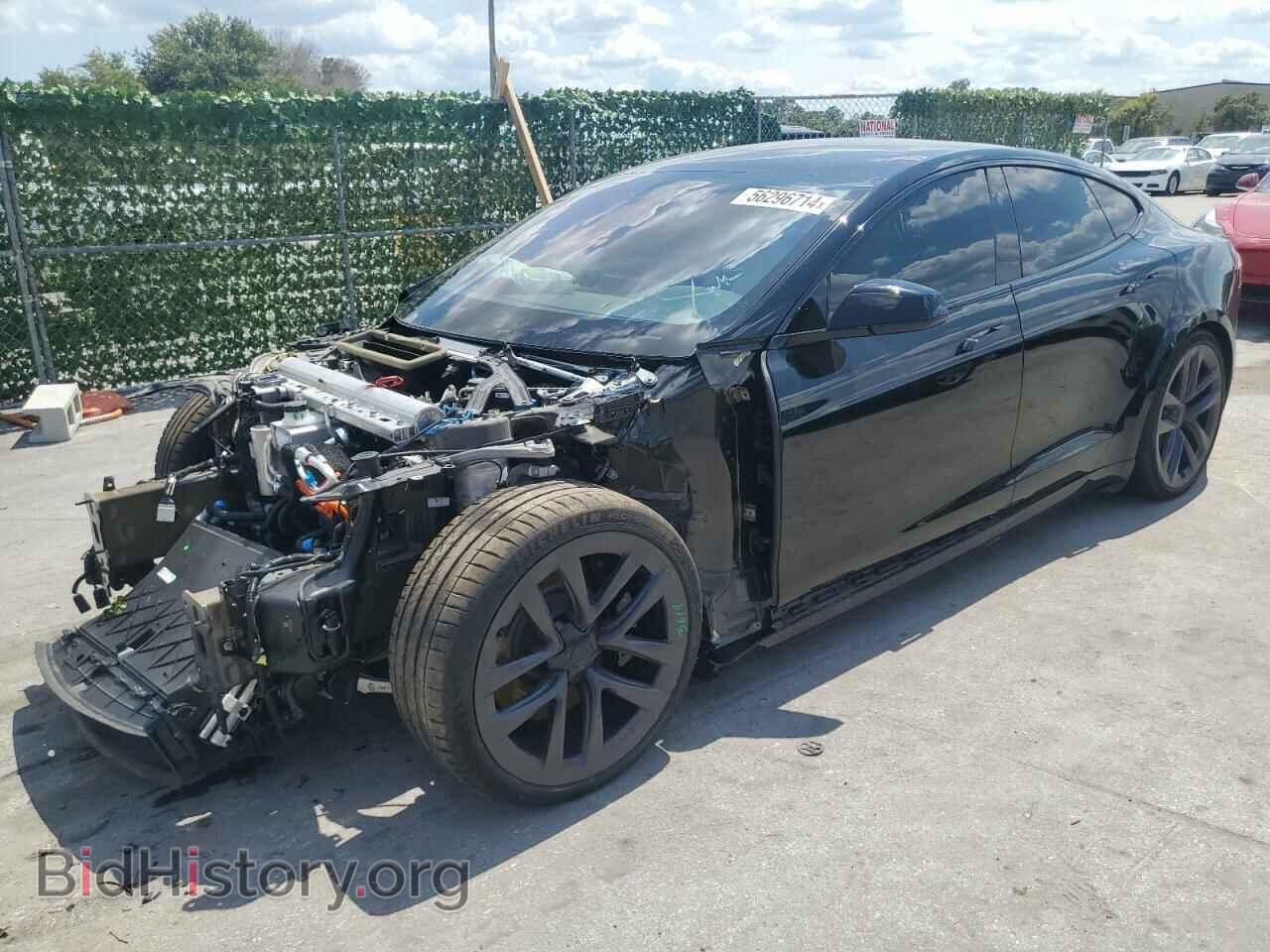 Photo 5YJSA1E64MF436978 - TESLA MODEL S 2021