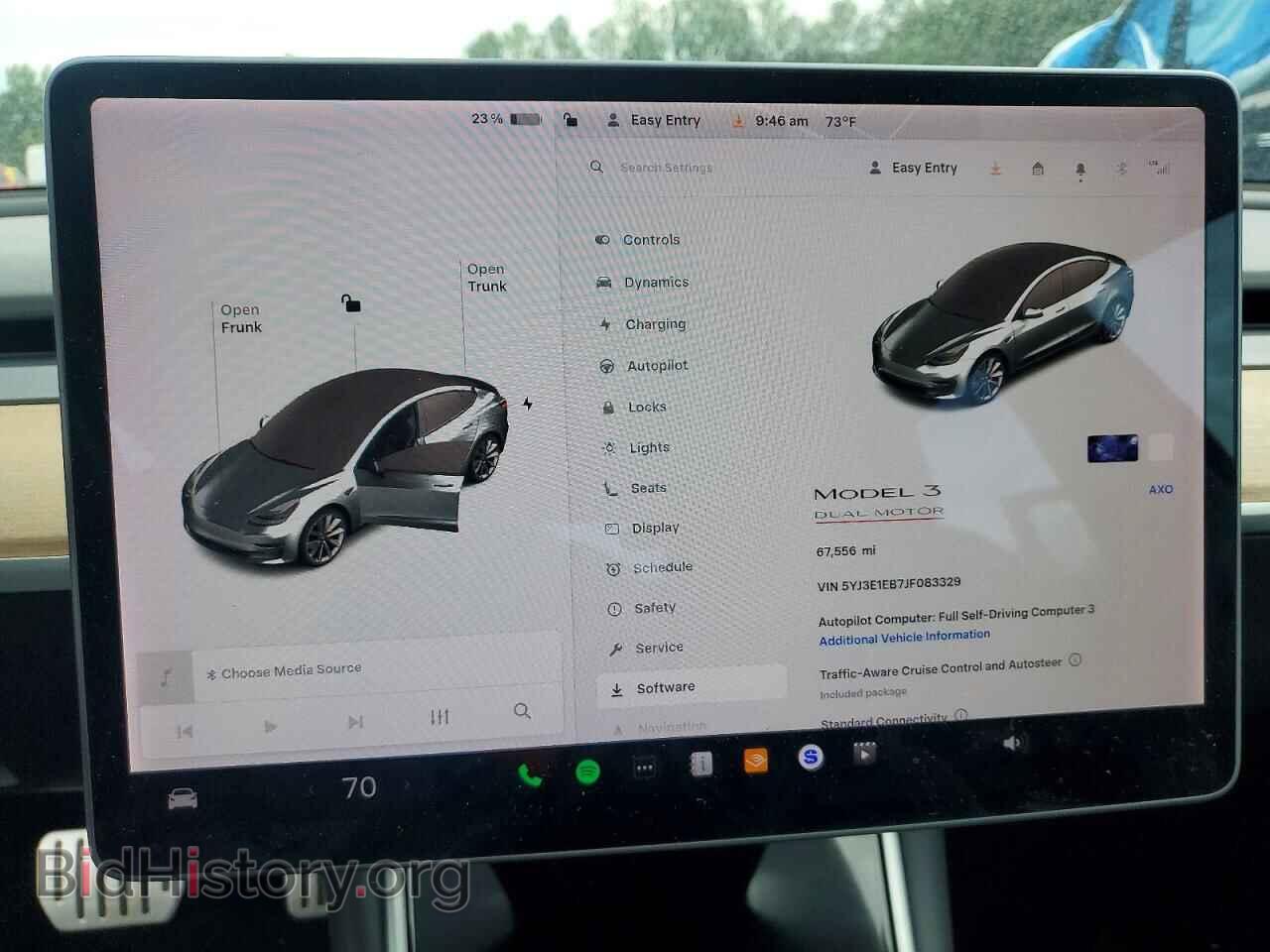 2018 TESLA MODEL 3 - VIN: 5YJ3E1EB7JF083329 - Photo 9