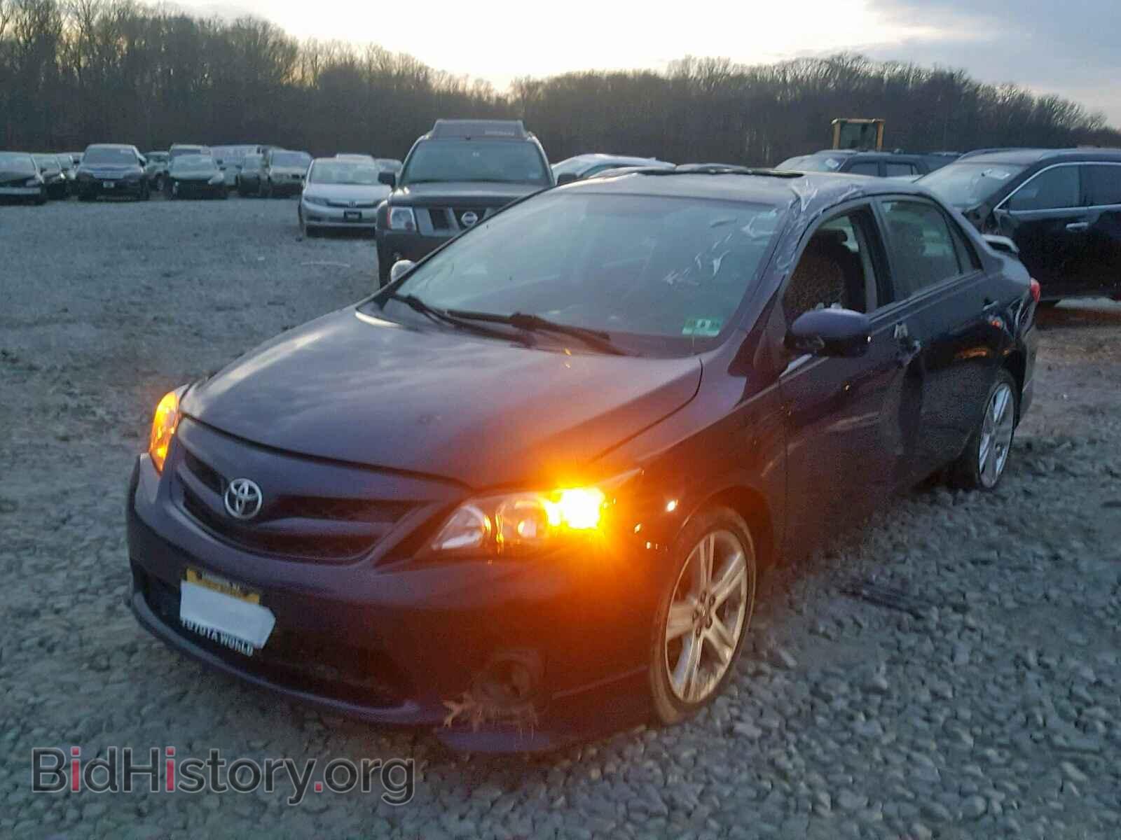 2013 TOYOTA COROLLA BA - VIN: 2T1BU4EEXDC919380 - Фото 2