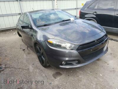 2014 Dodge DART, gray — VIN 1C3CDFBB1ED815430, Copart