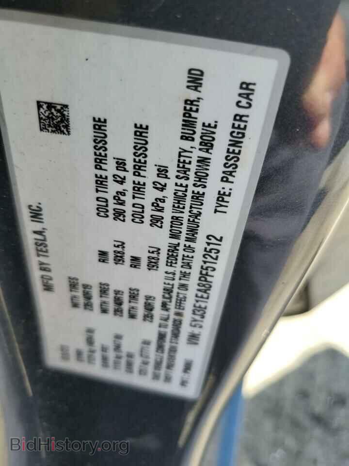 2023 TESLA MODEL 3 - VIN: 5YJ3E1EA8PF512512 - Фото 13