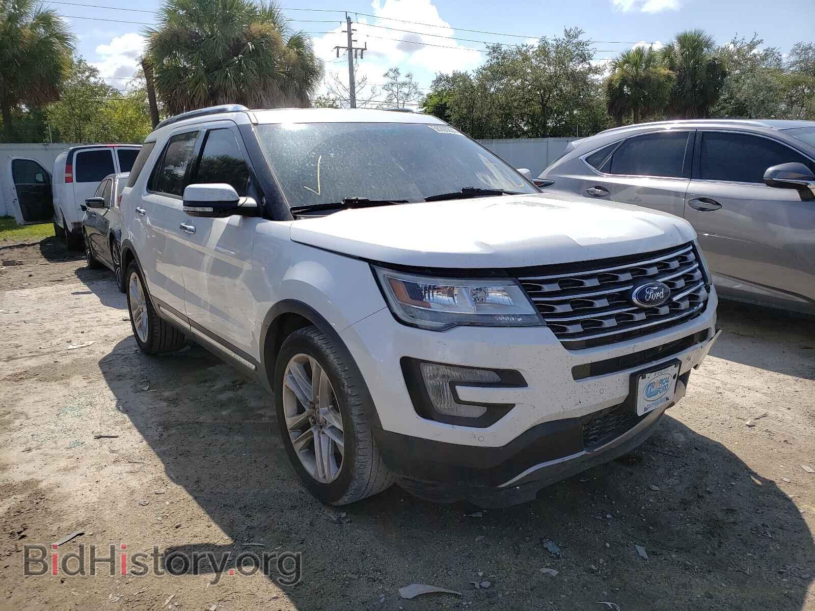 Фотография 1FM5K7FH2GGD10377 - FORD EXPLORER 2016