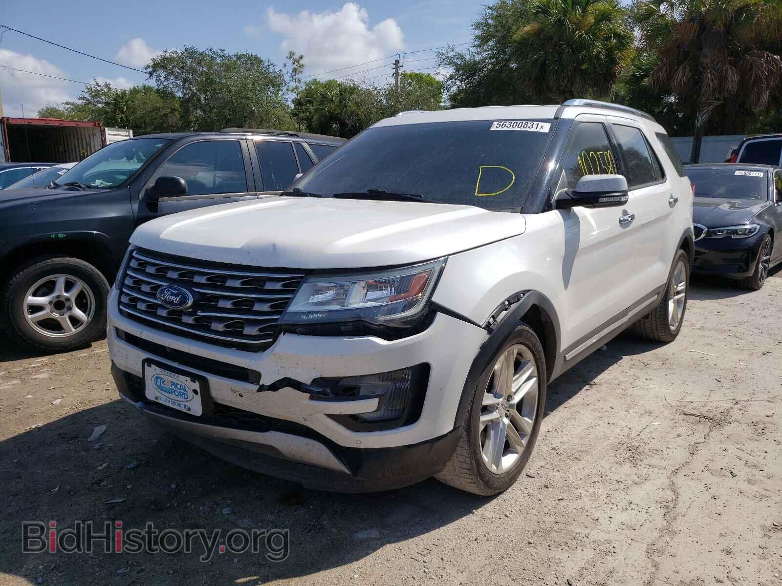 2016 FORD EXPLORER - VIN: 1FM5K7FH2GGD10377 - Фото 2