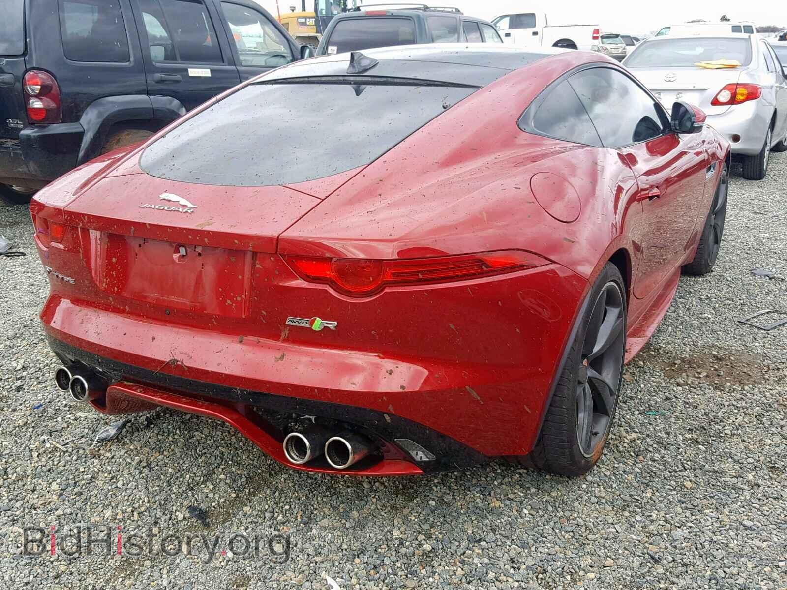 2017 JAGUAR F-TYPE - VIN: SAJWJ6DL8HMK41406 - Фото 4