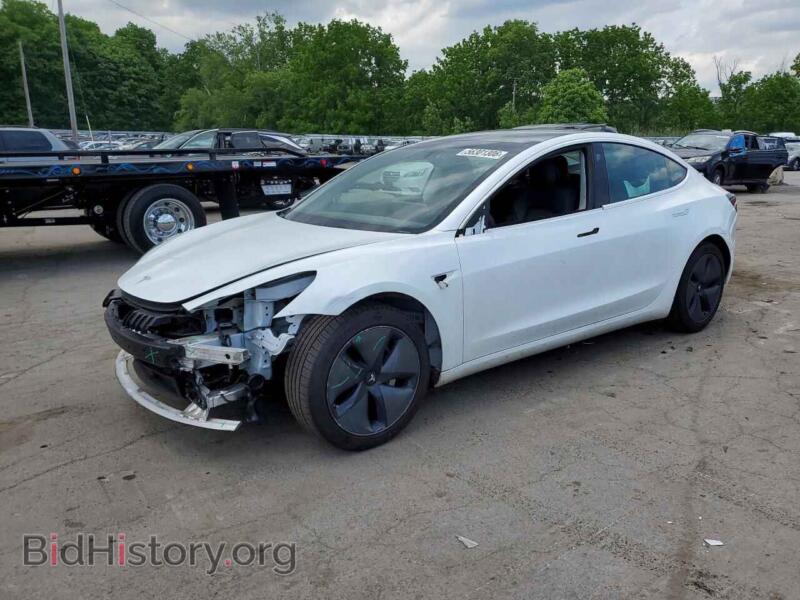 2020 Tesla MODEL 3 (VIN 5YJ3E1EB2LF665826) — photo 1 of 12, Copart, damage: front end