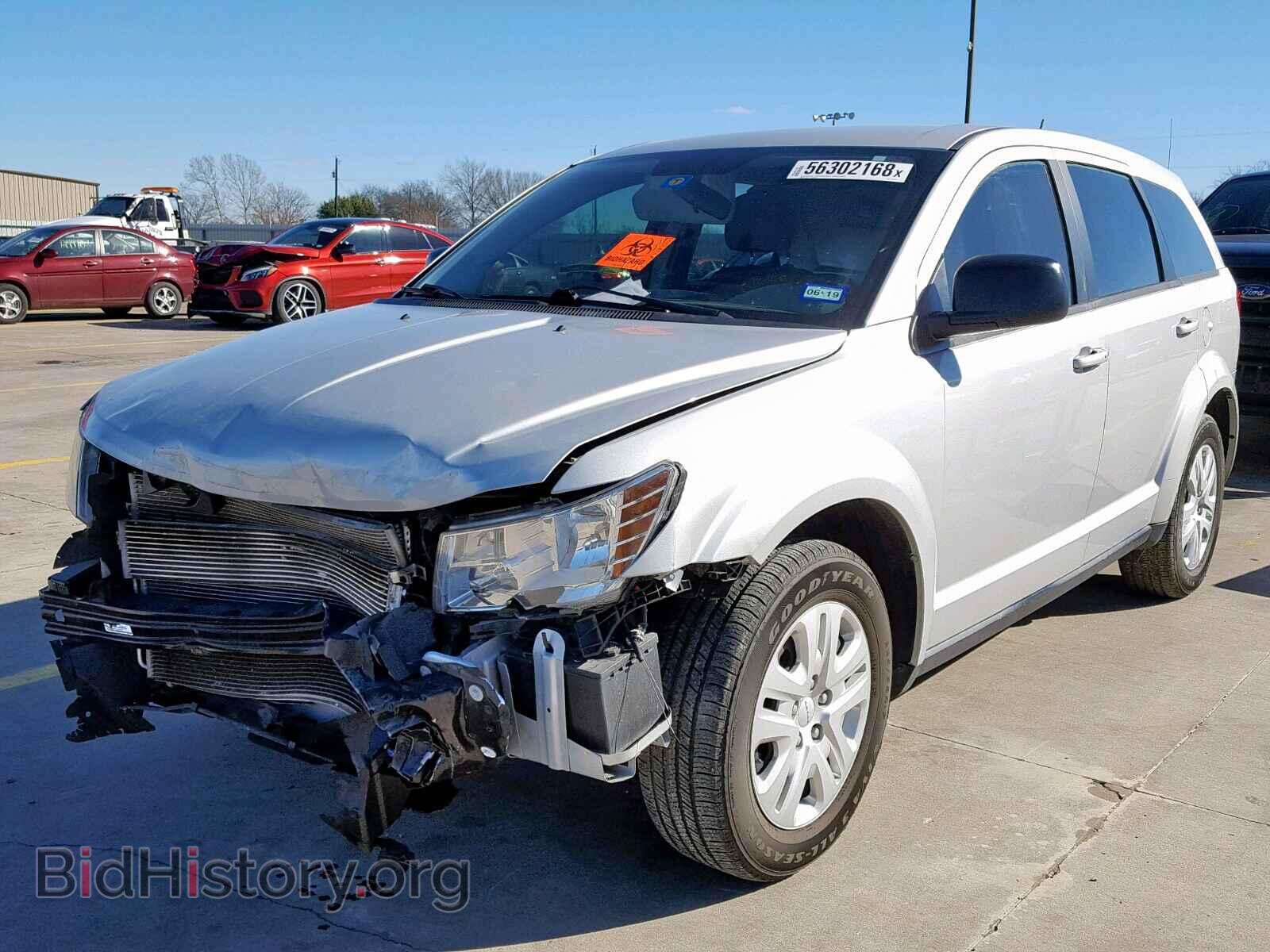 2014 DODGE JOURNEY SE - VIN: 3C4PDCAB0ET281229 - Фото 2