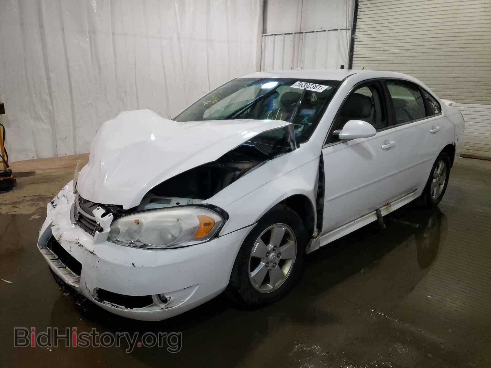 2010 CHEVROLET IMPALA - VIN: 2G1WB5EK4A1216136 - Фото 2