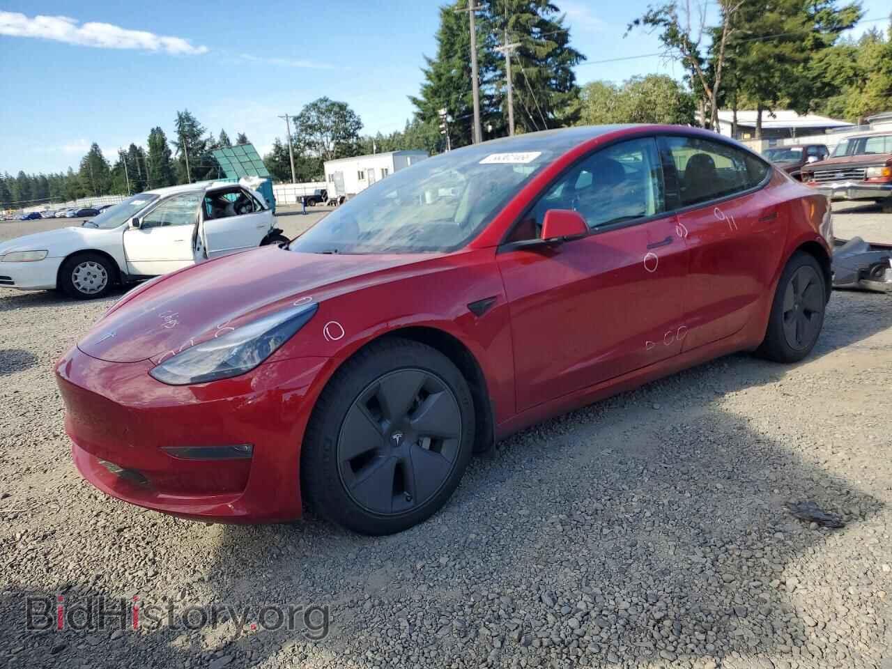 Фотография 5YJ3E1EB2MF019767 - TESLA MODEL 3 2021