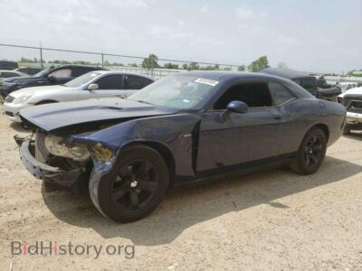 2014 Dodge CHALLENGER SXT, синий — VIN 2C3CDYAG6EH213344, Copart