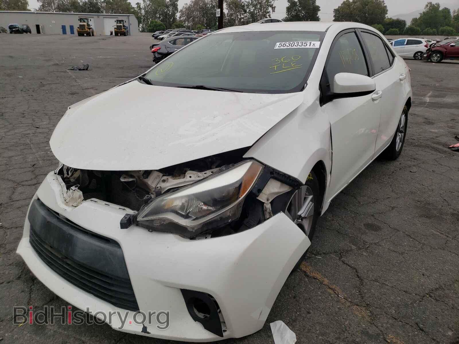 2014 TOYOTA COROLLA - VIN: 5YFBPRHEXEP005681 - Photo 2
