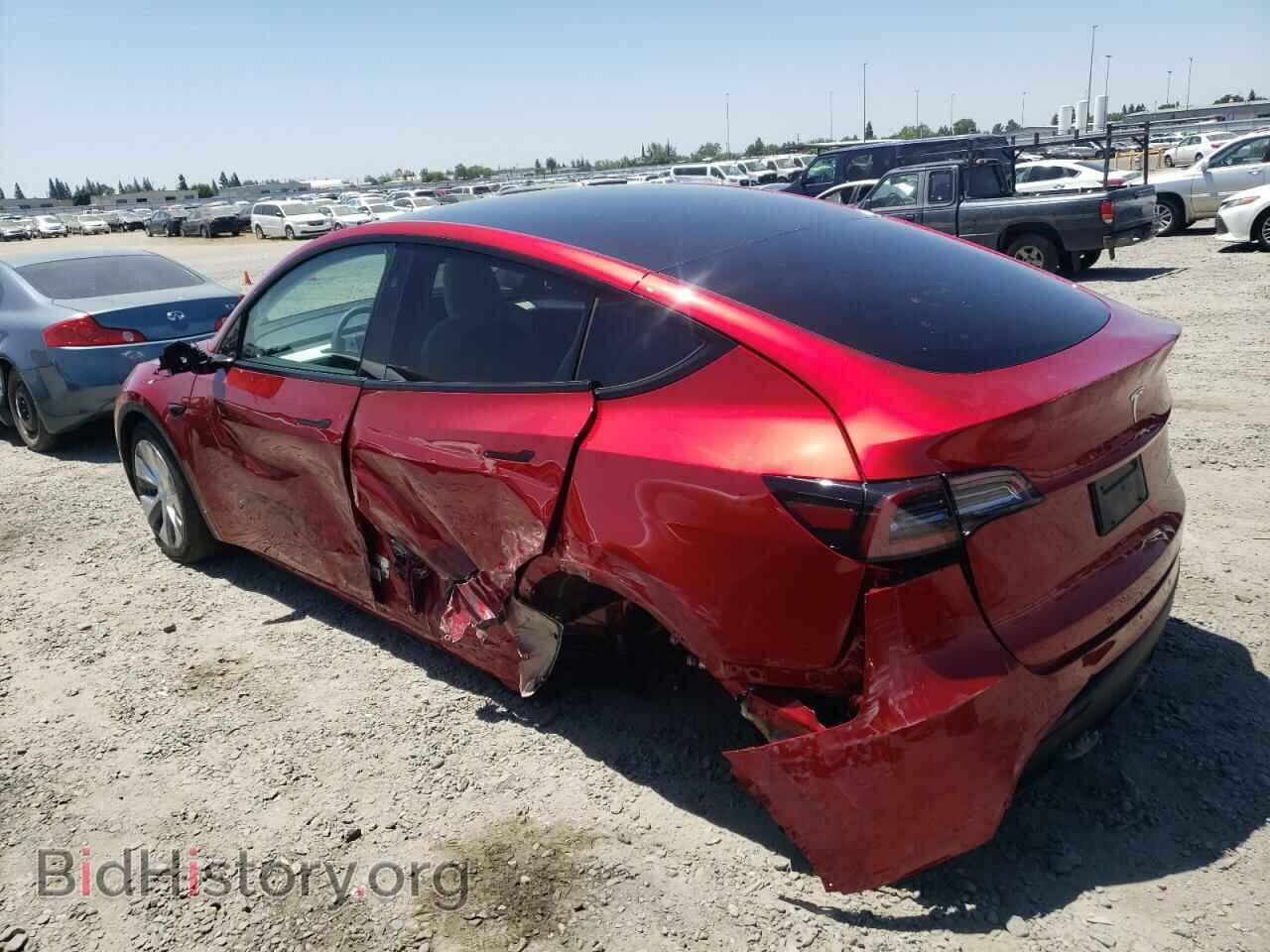 2024 TESLA MODEL Y - VIN: 7SAYGDEE9RA258249 - Фото 2