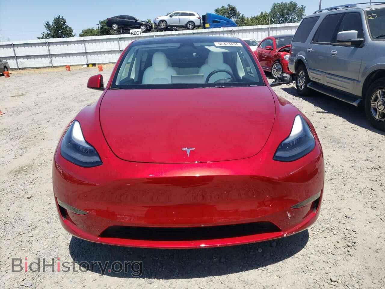 2024 TESLA MODEL Y - VIN: 7SAYGDEE9RA258249 - Фото 5