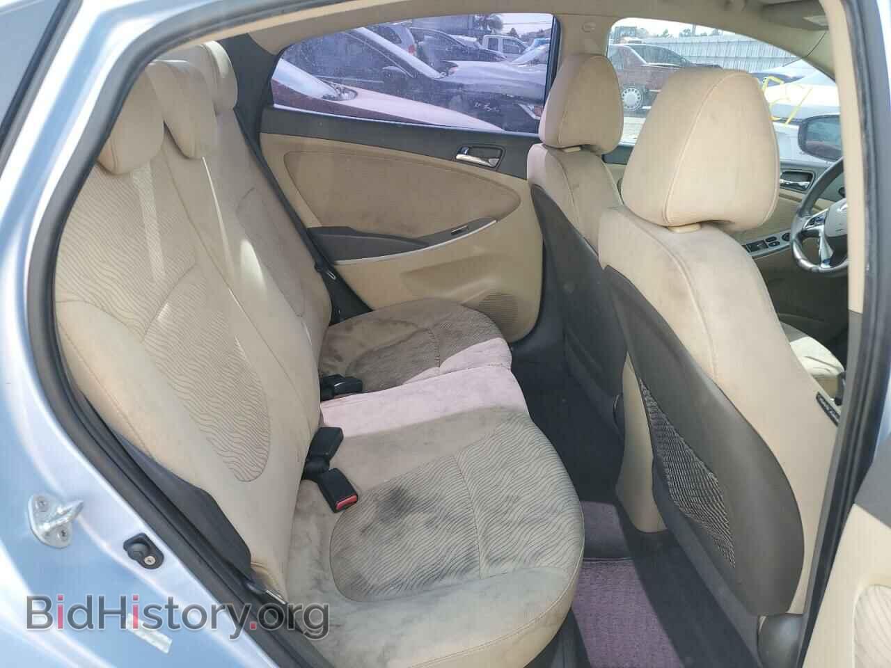 2012 HYUNDAI ACCENT - VIN: KMHCU4AE8CU241137 - Фото 6
