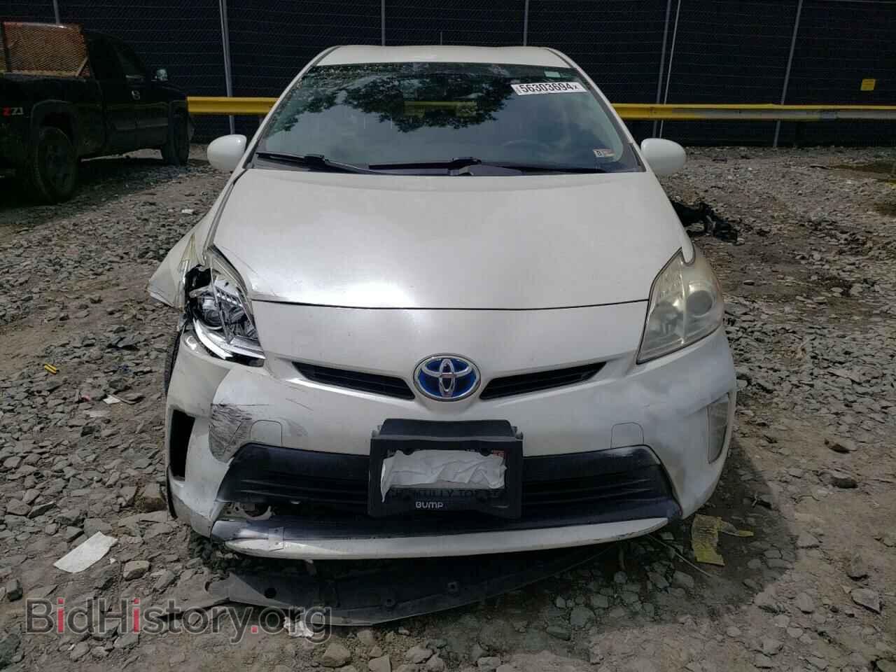 2012 TOYOTA PRIUS - VIN: JTDKN3DU8C5395254 - Фото 5