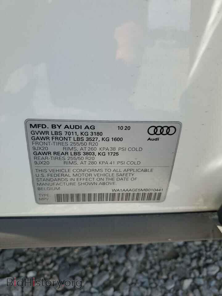 2021 AUDI E-TRON - VIN: WA1AAAGE5MB010441 - Photo 14