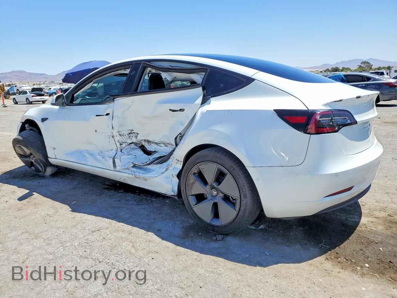 2022 TESLA MODEL 3 - VIN: 5YJ3E1EB8NF183946 - Фото 2