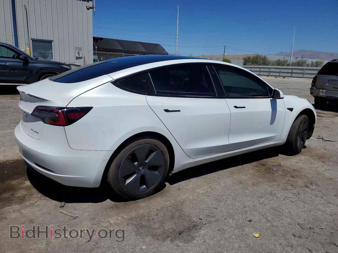 2022 TESLA MODEL 3 - VIN: 5YJ3E1EB8NF183946 - Фото 3