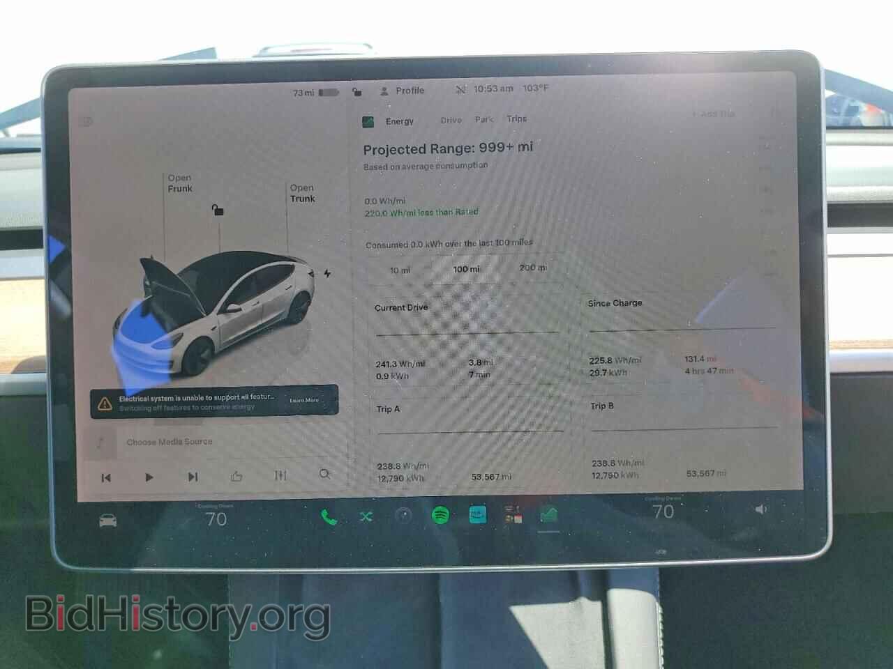 2022 TESLA MODEL 3 - VIN: 5YJ3E1EB8NF183946 - Фото 9