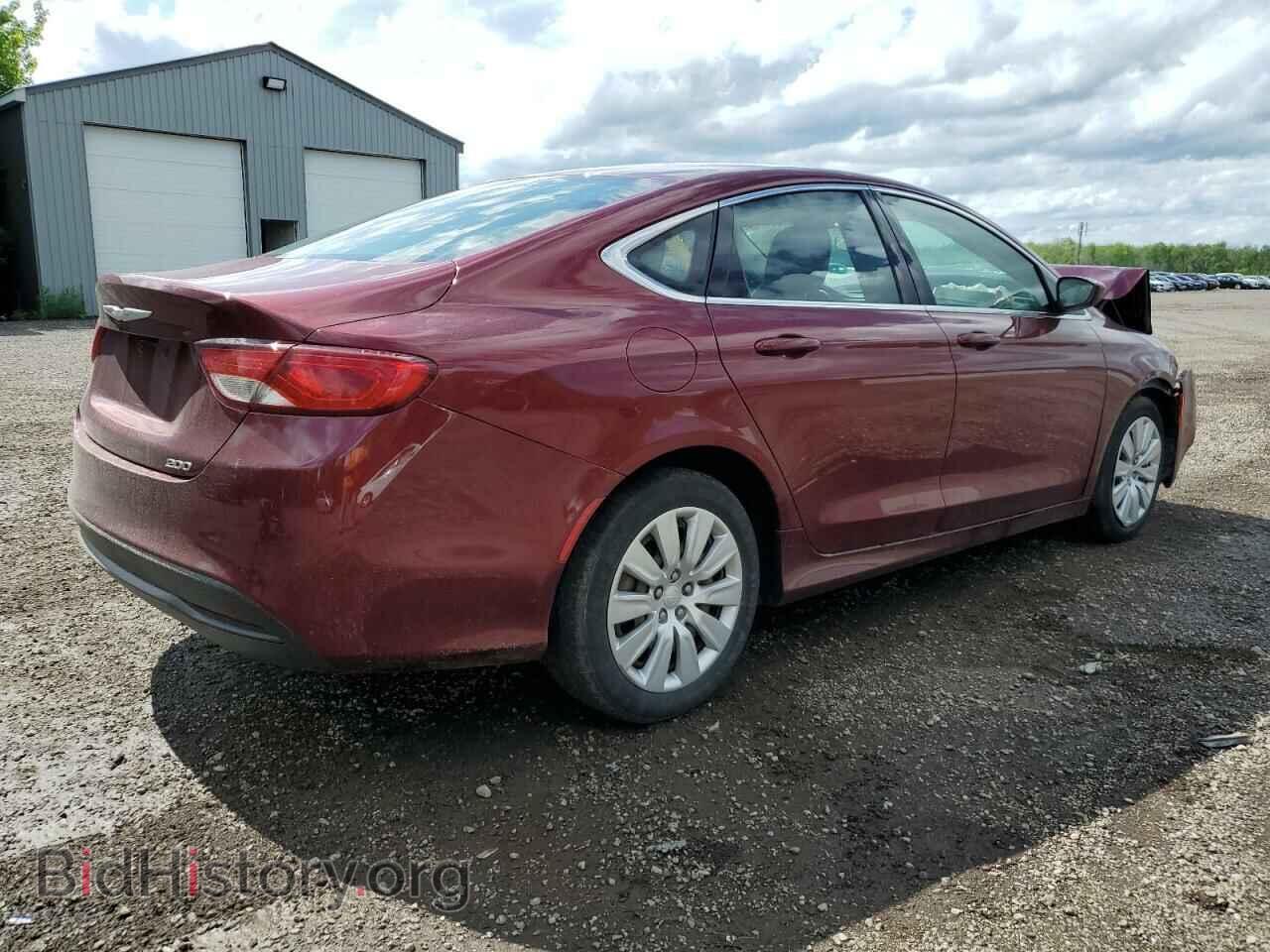 2015 CHRYSLER 200 - VIN: 1C3CCCFB9FN620098 - Фото 3