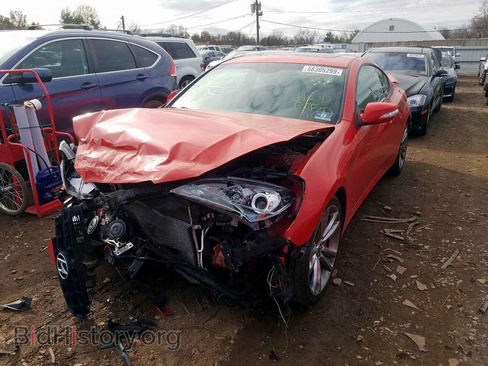 2012 HYUNDAI GENESIS - VIN: KMHHU6KH4CU076603 - Фото 2