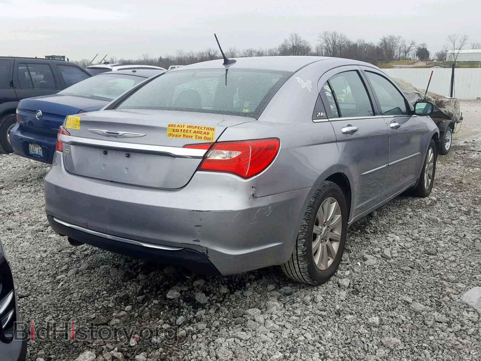 2013 CHRYSLER 200 - VIN: 1C3CCBCG4DN559315 - Фото 4