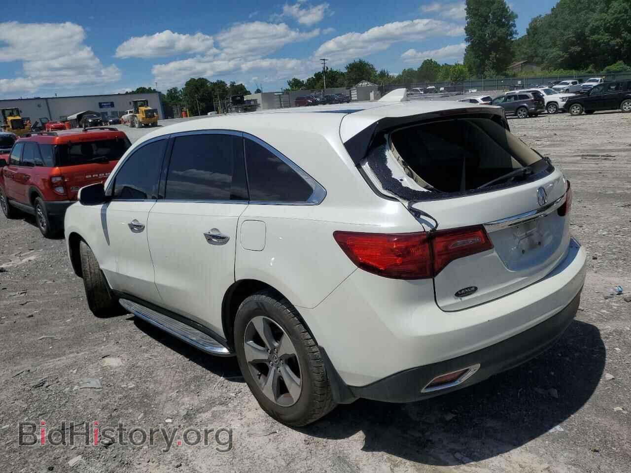 2016 ACURA MDX - VIN: 5FRYD3H26GB006152 - Фото 2