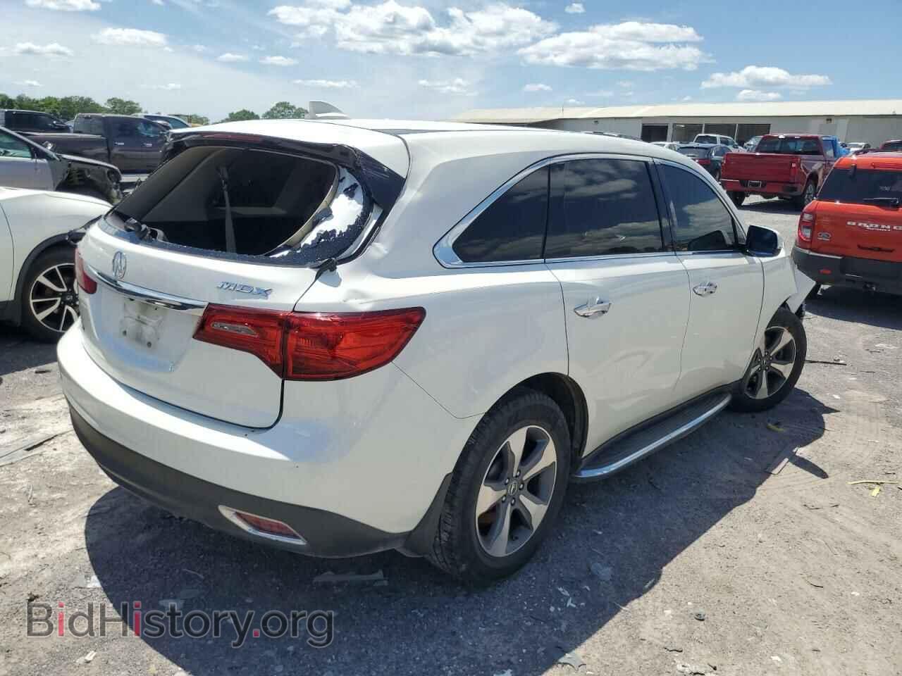 2016 ACURA MDX - VIN: 5FRYD3H26GB006152 - Фото 3