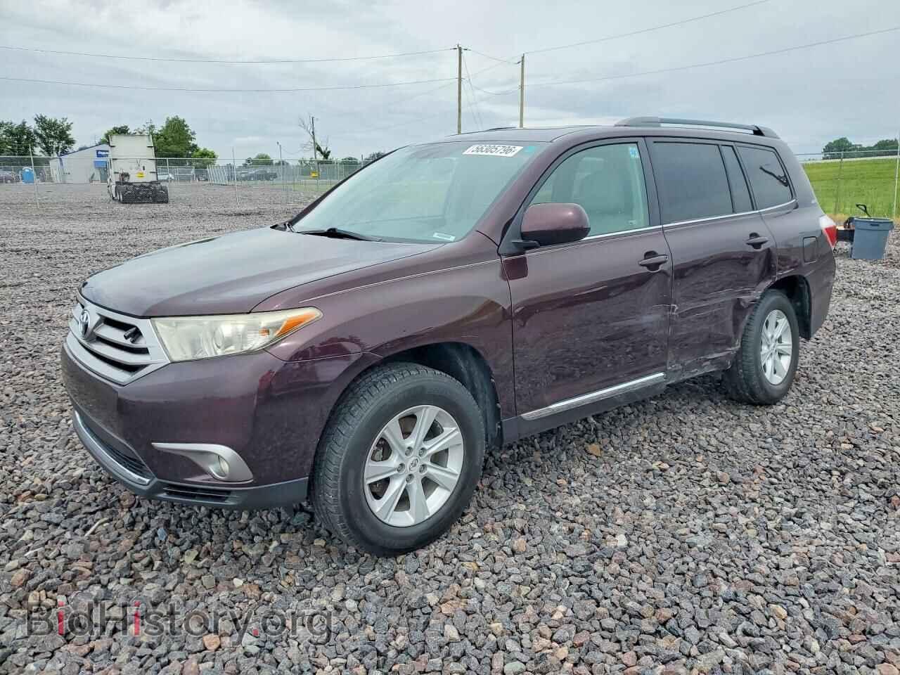 Фотография 5TDBK3EH2DS182502 - TOYOTA HIGHLANDER 2013