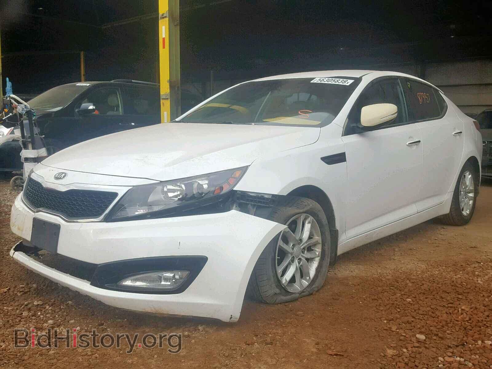2013 KIA OPTIMA - VIN: KNAGM4A71D5381496 - Фото 2
