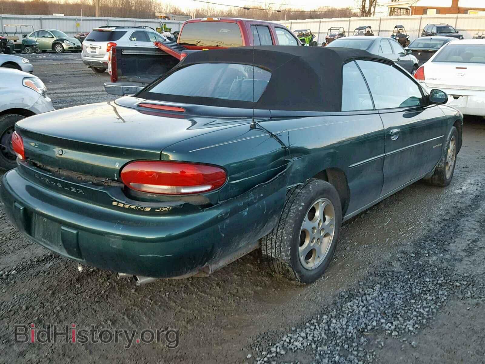 1998 CHRYSLER SEBRING - VIN: 3C3EL55H6WT307097 - Фото 4